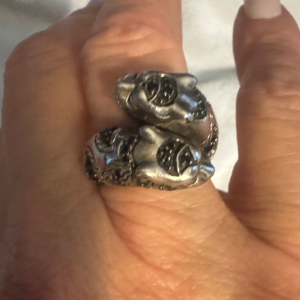 John Hardy Silver and Black Bracelet Set - Picture 3 of 5